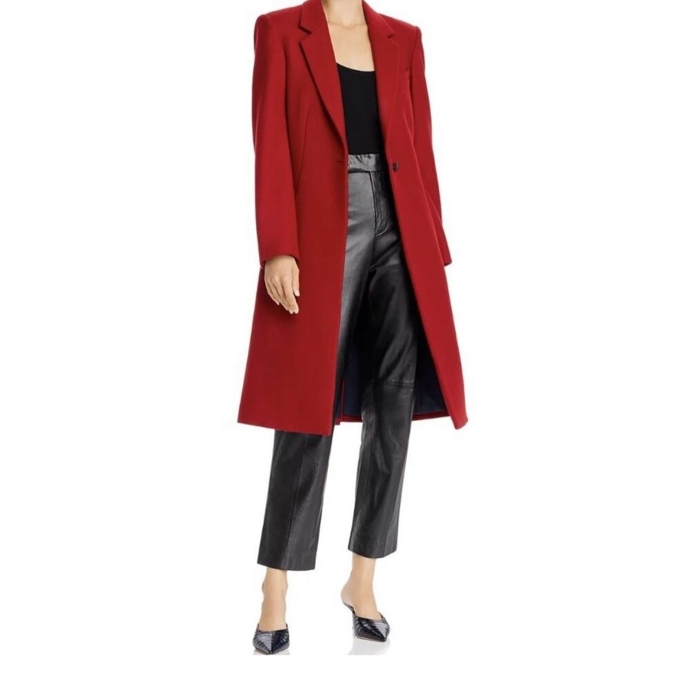 Rag & Bone Red Daine Coat Size 8